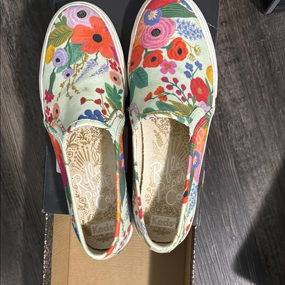 Keds Women's Floral Slip-On Shoes - Multicolor - Picture 1 of 3